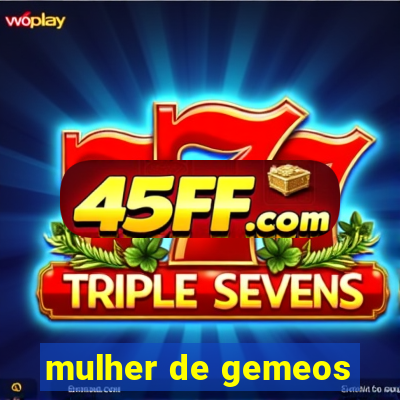 mulher de gemeos